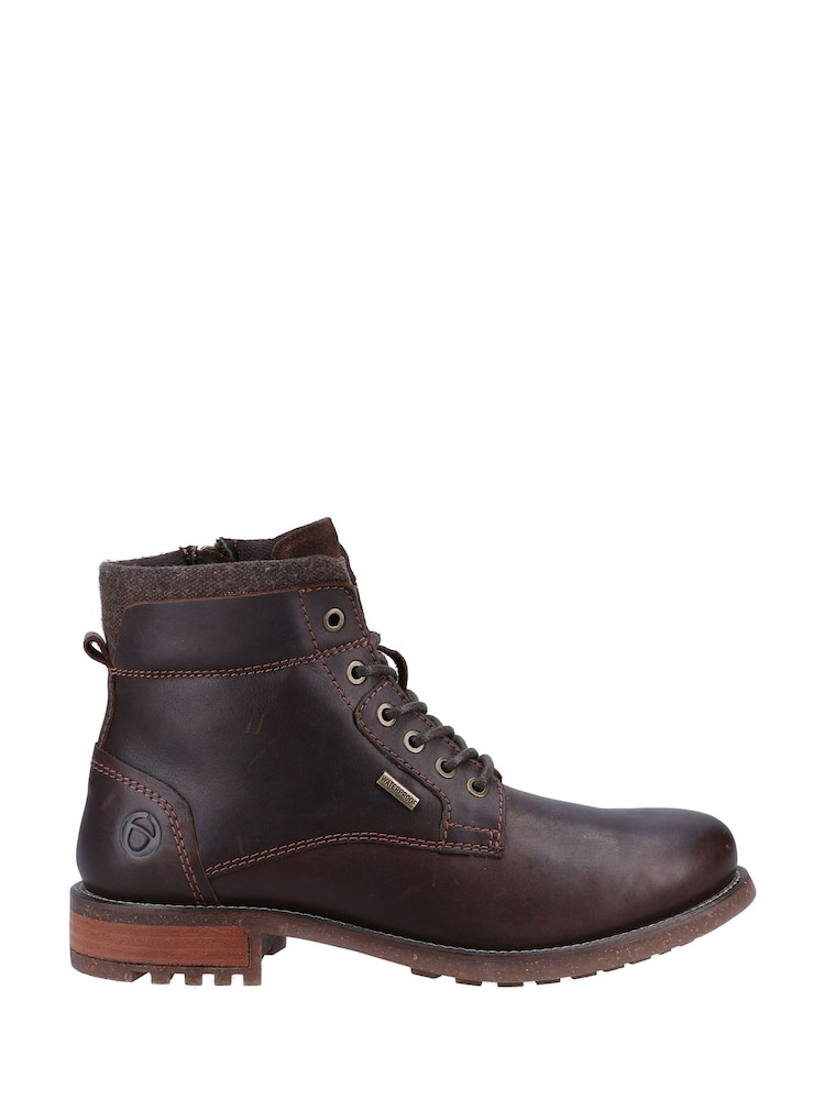 Cotswolds Brown Birdwood Lace-Up Work Boots - Image 1 of 1 Cotswolds Brown Birdwood Lace-Up Work Boots - Image 1 of 1