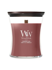 Woodwick Burgundy Medium Hourglass 1 Wick Candle - Image 1 of 1