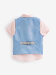 Gris - Ensemble gilet, chemise et nœud papillon (3 mois-9 ans) - Image 2 of 3