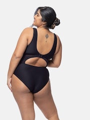 Dorina Saint Tropez Black Eco Shaping Swimsuit - Image 4 of 9