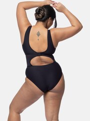 Dorina Saint Tropez Black Eco Shaping Swimsuit - Image 5 of 9