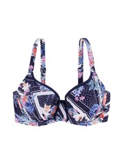 Dorina Blue Monaco Ink Eco Curve Non Padded Bikini Top - Image 5 of 7
