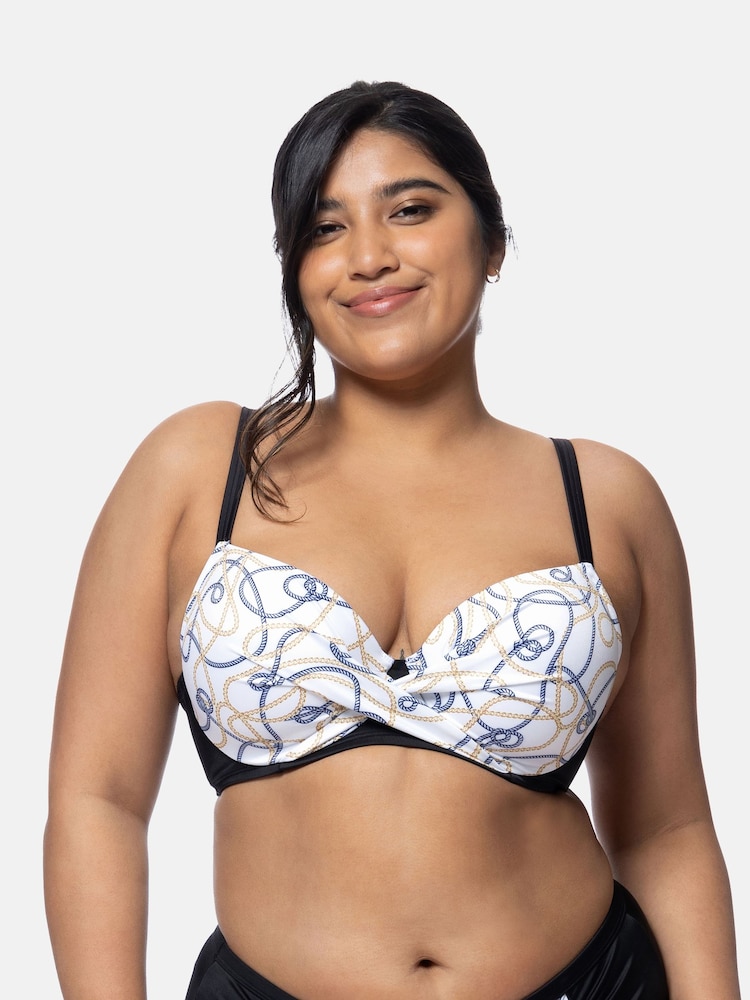 Dorina Esterel Black Eco Curve Light Padded Bikini Top - Image 1 of 7
