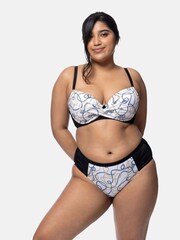 Dorina Esterel Black Eco Curve Light Padded Bikini Top - Image 6 of 7