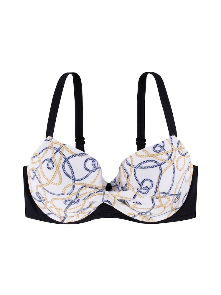 Dorina Esterel Black Eco Curve Light Padded Bikini Top - Image 7 of 7
