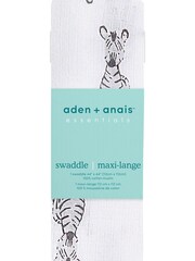 aden + anais White Essentials Muslin 100% Cotton Blanket - Image 1 of 4