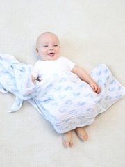 Aden & Anais Natural History Essentials Muslin Blankets 4 Pack - Image 10 of 10