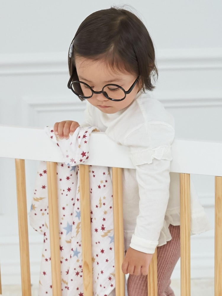 aden + anais Harry Potter Iconic Large 100% Cotton Muslin Blankets 4 Pack - Image 4 of 6