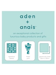 Pack de 4 muselinas grandes de algodón 100% de aden + anais - Imagen 5 de 6