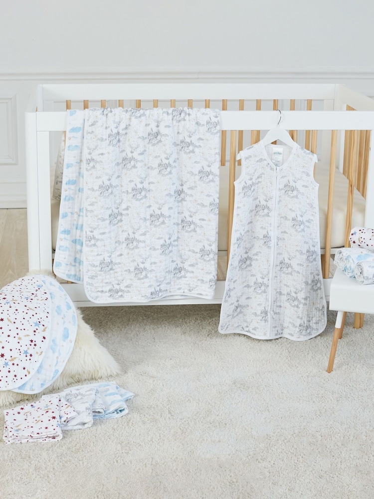 aden + anais White Light 1.0 TOG 100% Cotton Muslin Sleeping Bag - Image 3 of 7