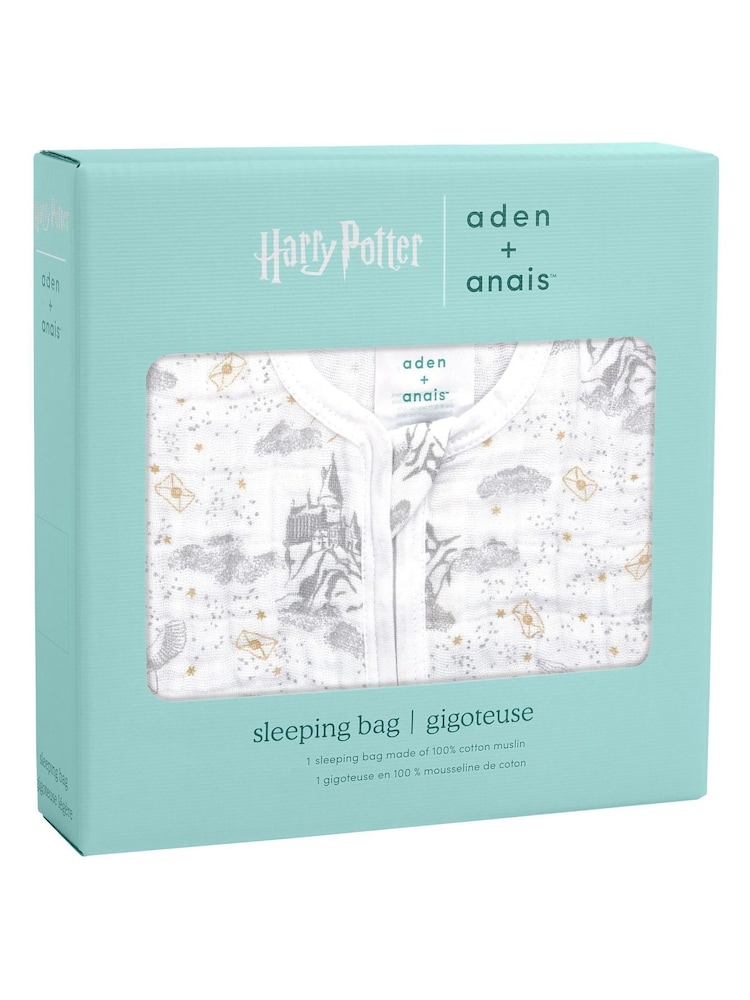 aden + anais White Light 1.0 TOG 100% Cotton Muslin Sleeping Bag - Image 4 of 7