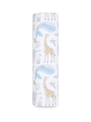 aden + anais White Essentials History 100% Cotton Muslin Blanket - Image 2 of 5