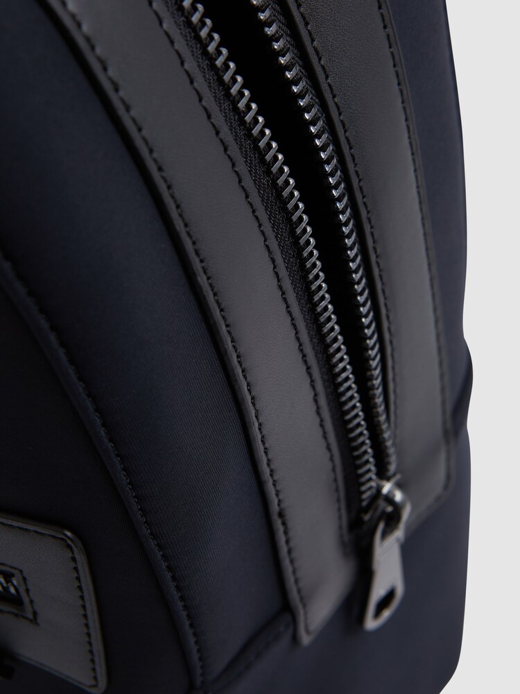 Reiss Dark Navy Ethan Neoprene Backpack - Image 7 of 7