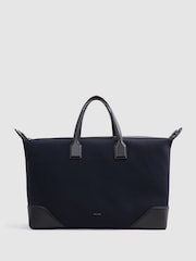 Reiss Dark Navy Elliot Neoprene Holdall - Image 1 of 7