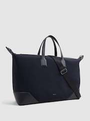 Reiss Dark Navy Elliot Neoprene Holdall - Image 4 of 7