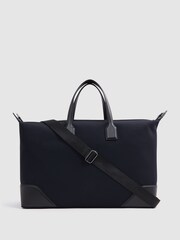 Reiss Dark Navy Elliot Neoprene Holdall - Image 5 of 7