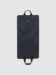 Reiss Dark Navy Callum Nylon Webbing Suit Bag - Image 4 of 5