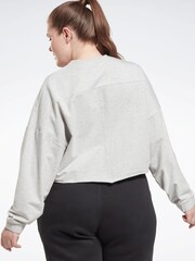 Reebok Grey Plus Size Modern Safari Sweatshirt - Image 2 of 6