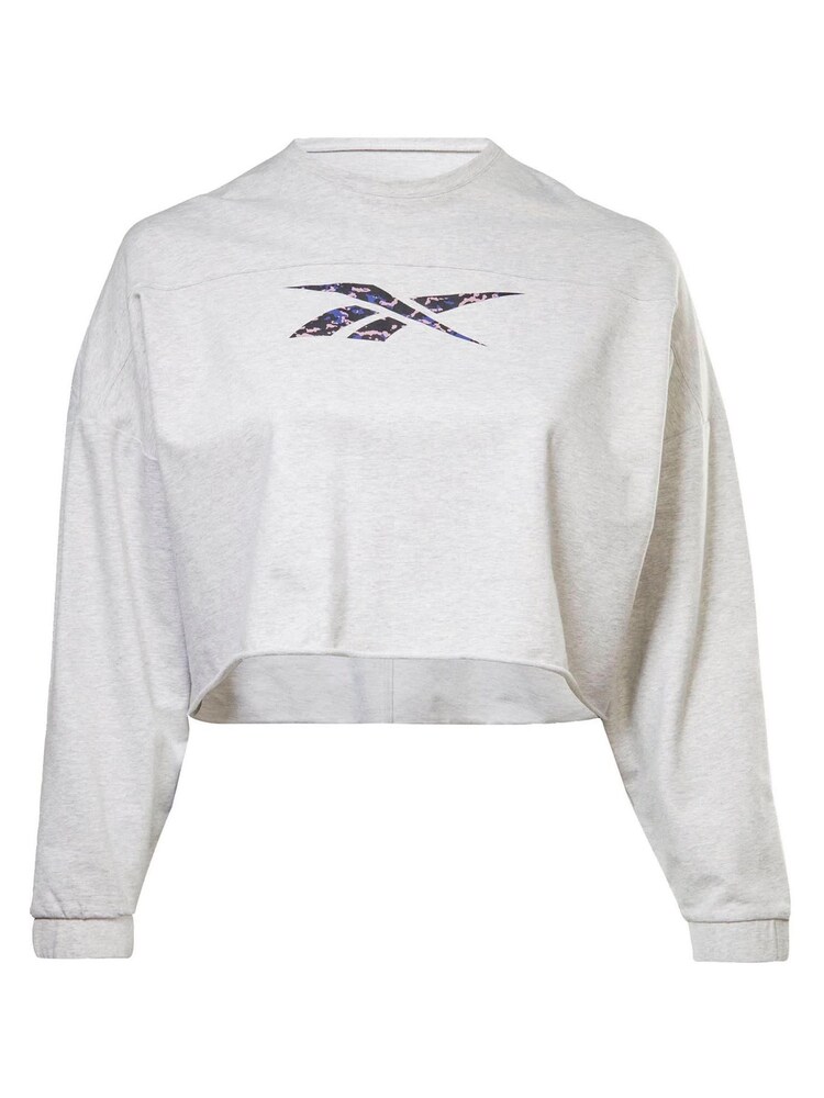 Reebok Grey Plus Size Modern Safari Sweatshirt - Image 6 of 6