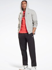 Reebok Identity Black Open Hem Joggers - Image 3 of 4