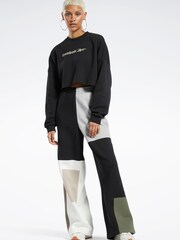 Reebok Classics Reworked Black Crop Sweatshirt - Image 2 of 7