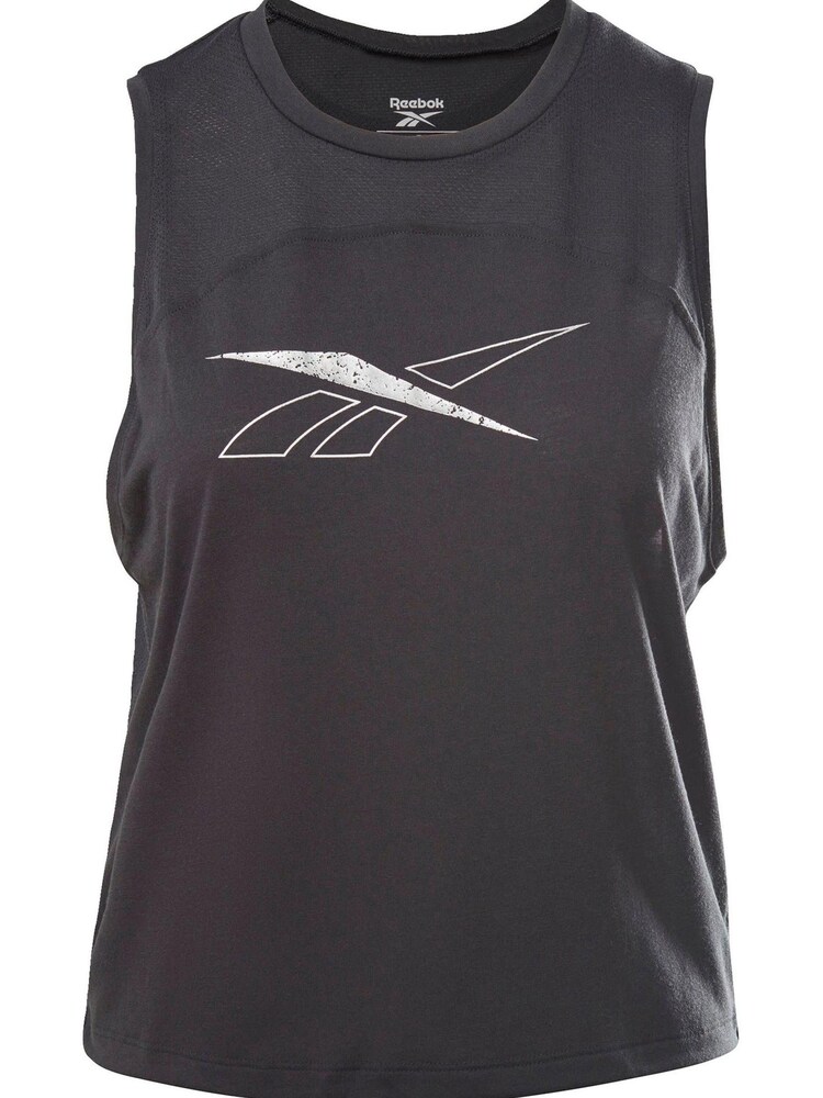 Reebok Black Workout Ready Supremium Tank Top - Image 4 of 4