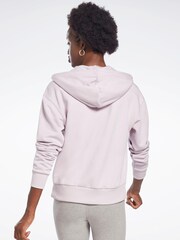 Reebok Purple Identity Zip-Up Track Top - Image 2 of 4