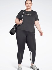 Reebok Black Workout Ready Supremium T-Shirt - Image 4 of 5
