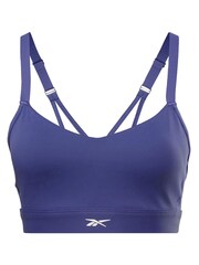 Reebok Purple Lux Strappy Sports Bra - Image 4 of 4