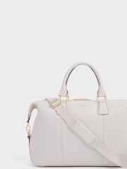 OSPREY LONDON Red The Adaline Leather Weekender - Image 1 of 6