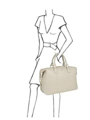 Creme - Osprey London The Adaline Reisetasche aus Leder - Bild 12 von 17