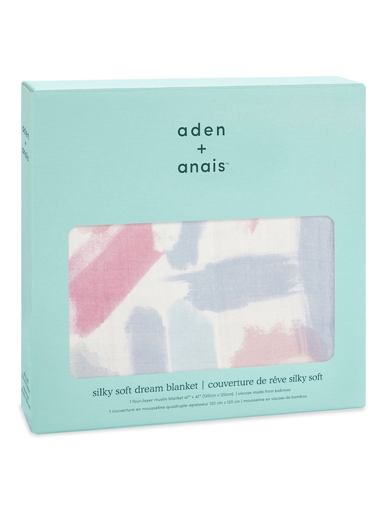 aden + anais Dream Blanket Silky Soft Muslin Florentine - Image 2 of 6