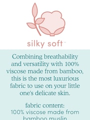 aden + anais Dream Blanket Silky Soft Muslin Florentine - Image 5 of 6
