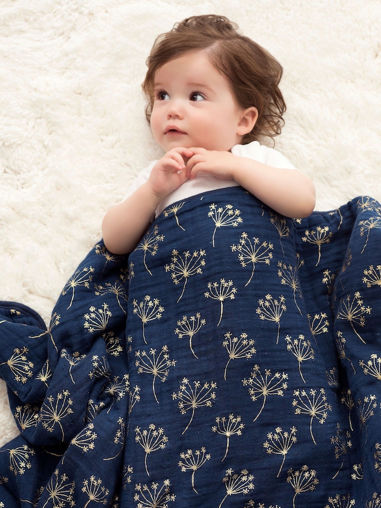 aden + anais Natural Dream 100% Cotton Muslin Blanket - Image 1 of 7