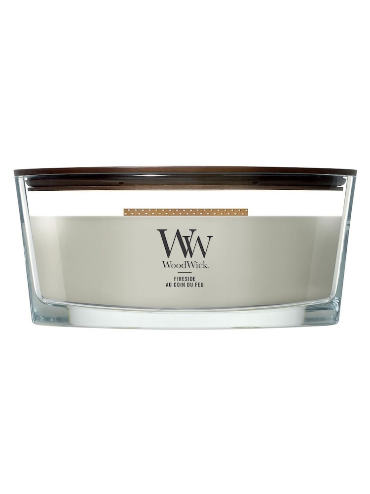 Woodwick Grey Ellipse Candle - Image 1 of 1 Woodwick Grey Ellipse Candle - Image 1 of 1