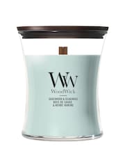 Woodwick Blue Medium Hourglass 1 Wick Candle - Image 1 of 1