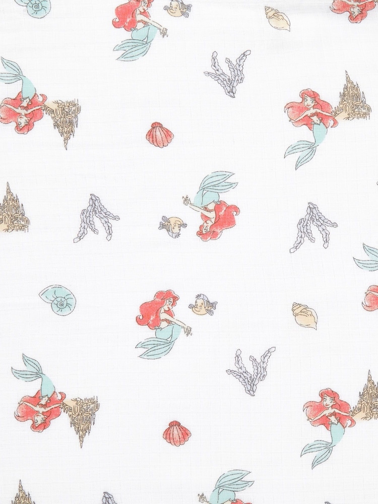 aden + anais White Essentials Disney Princess 100% Cotton Muslin Blankets 2-Pack - Image 4 of 6