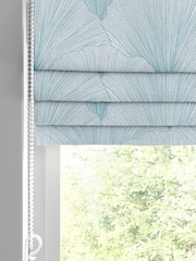 Teal Blue Merritt Made To Measure Roman Blind - Image 2 of 6