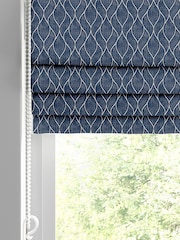 Blue Molton Made To Measure Roman Blind - Image 2 of 6