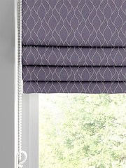 Purple Molton Made To Measure Roman Blind - Image 2 of 6
