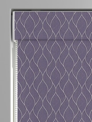 Purple Molton Made To Measure Roman Blind - Image 3 of 6