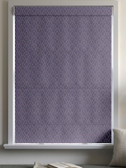 Purple Molton Made To Measure Roman Blind - Image 5 of 6