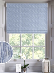 Blue Morrison Made To Measure Roman Blind - Image 1 of 6