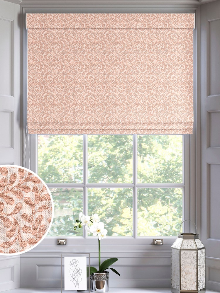 Pink Portia Made To Measure Roman Blind - Image 1 of 6