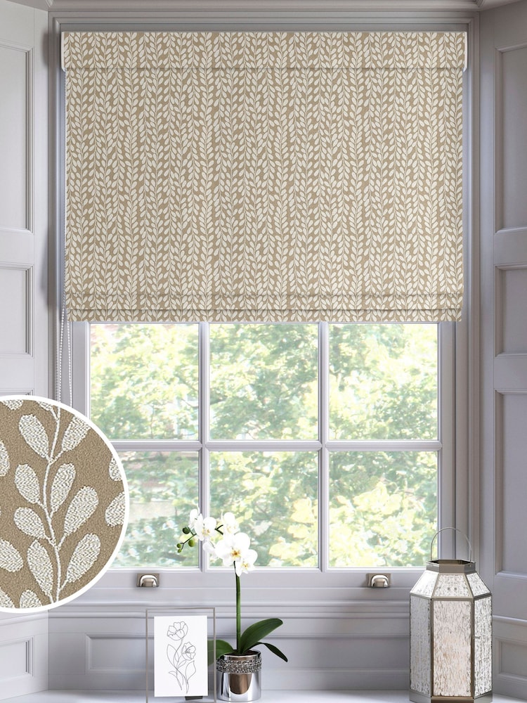 Green Quincy Made to Measure Roman Blind - Image 1 of 6