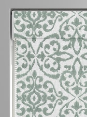 Green Renna Made To Measure Roman Blind - Image 3 of 6