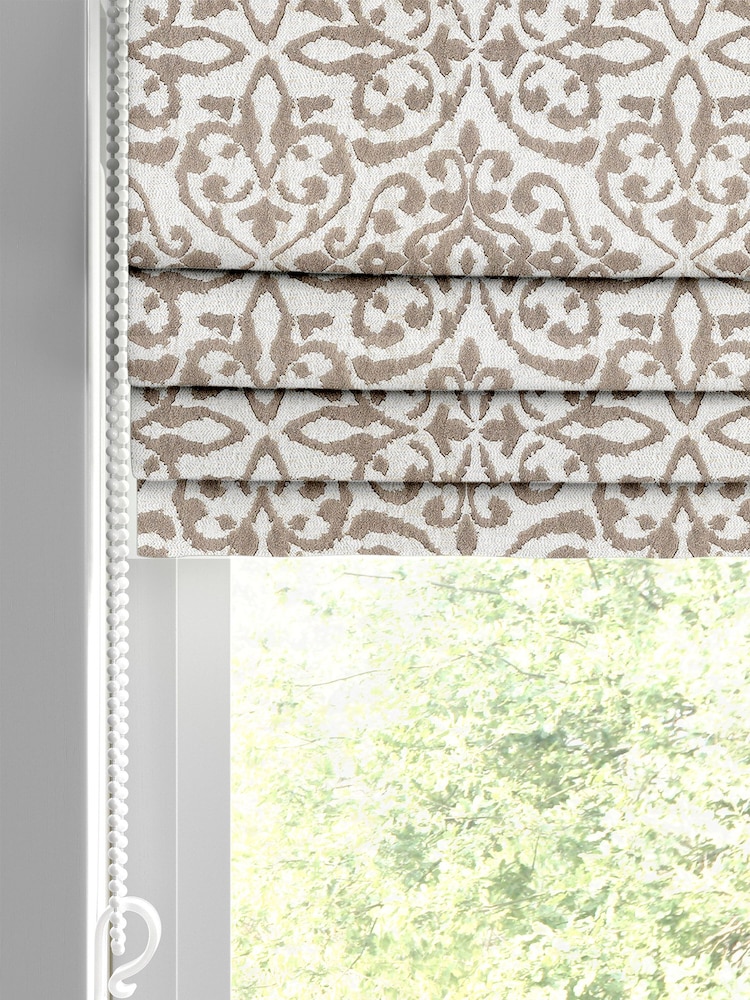 Natural Renna Made To Measure Roman Blind - Image 2 of 6