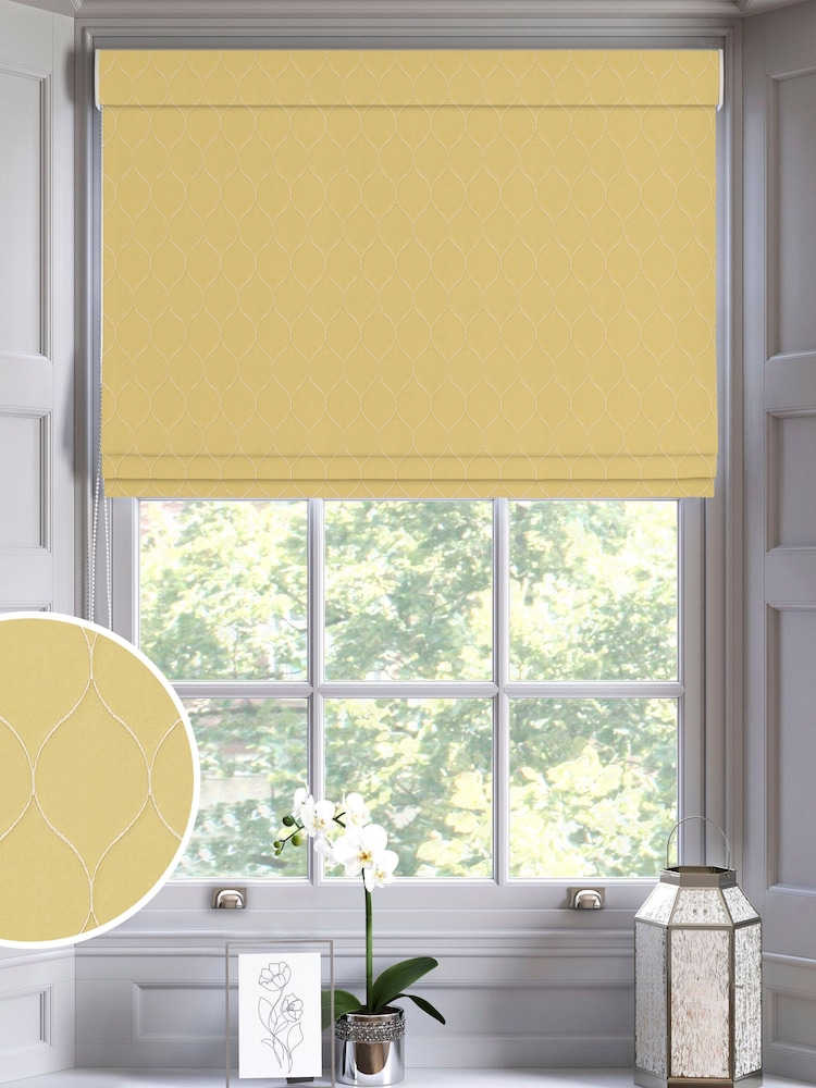 Green Salli Made To Measure Roman Blind - Image 1 of 6