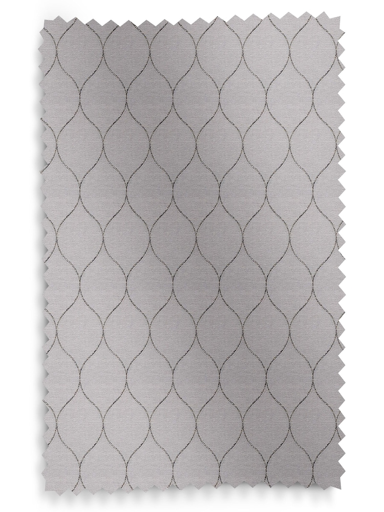 Grey Salli Made To Measure Roman Blind - Image 5 of 5
