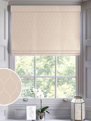 Natural Salli Made To Measure Roman Blind - Image 1 of 6